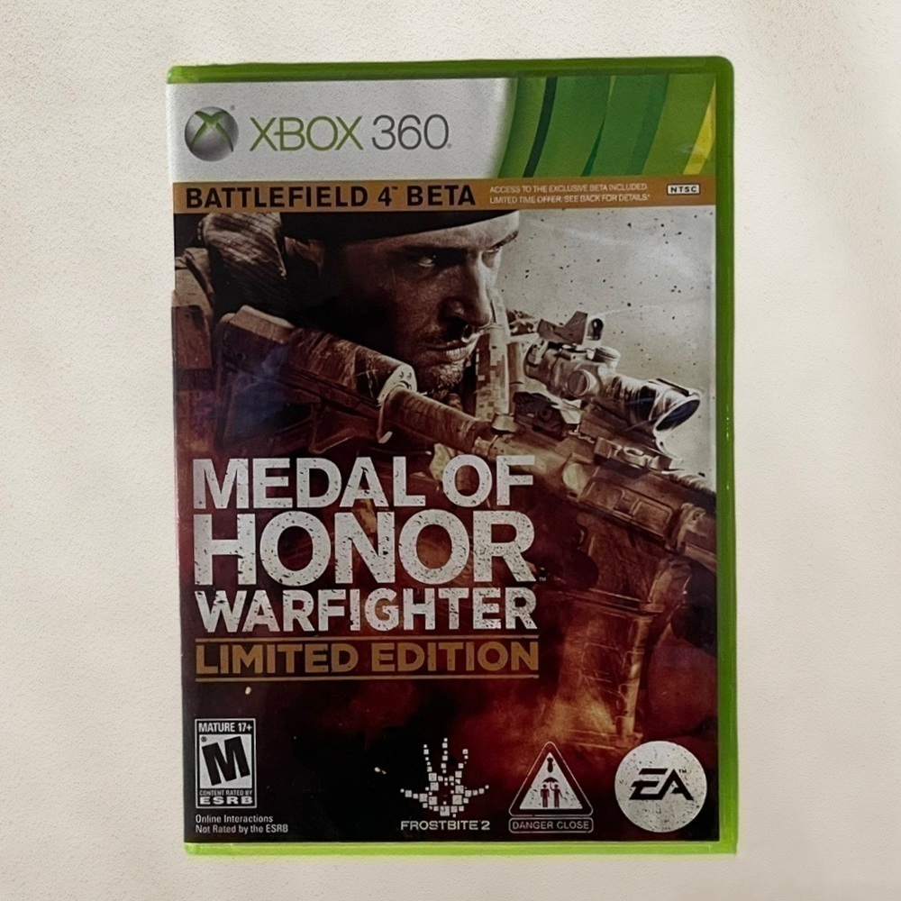 Xbox 360 Medal Of Honor Warfighter 2 Disc Limited Edition‌‌‌‌‌‌‌